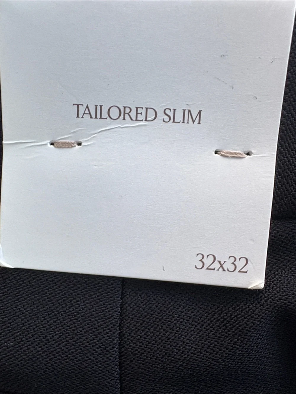 NWT Banana Republic Slim Italian Barathea Black Tuxedo Pants Sz 32 X 32 (796302)